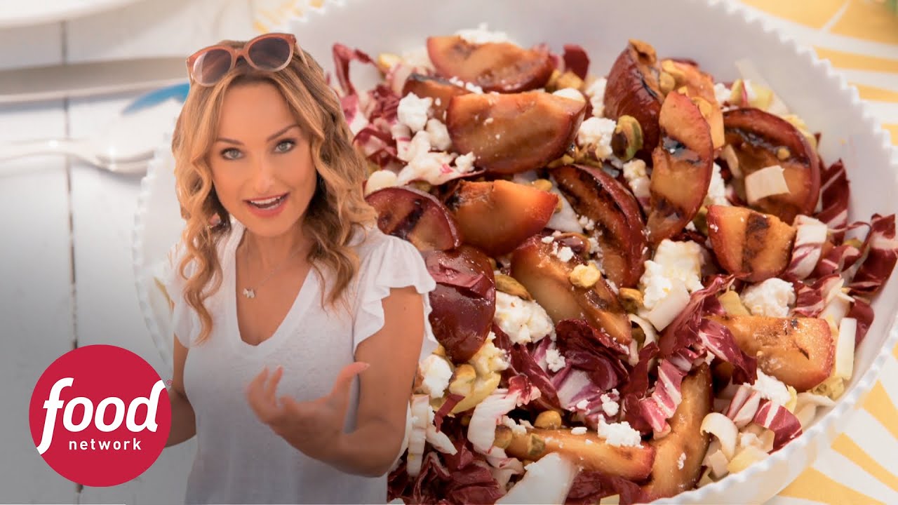Ensaladas de acompañamiento deliciosas y frescas | Giada en la Playa | Food Network Latinoamérica
