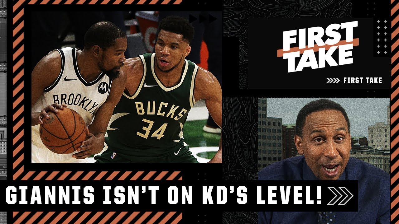 'He's not Kevin Durant, let's stop that right now!' - Stephen A. on Giannis vs. KD | First Take