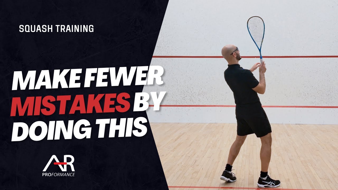 Squash Lesson: Make Fewer Mistakes By Doing This