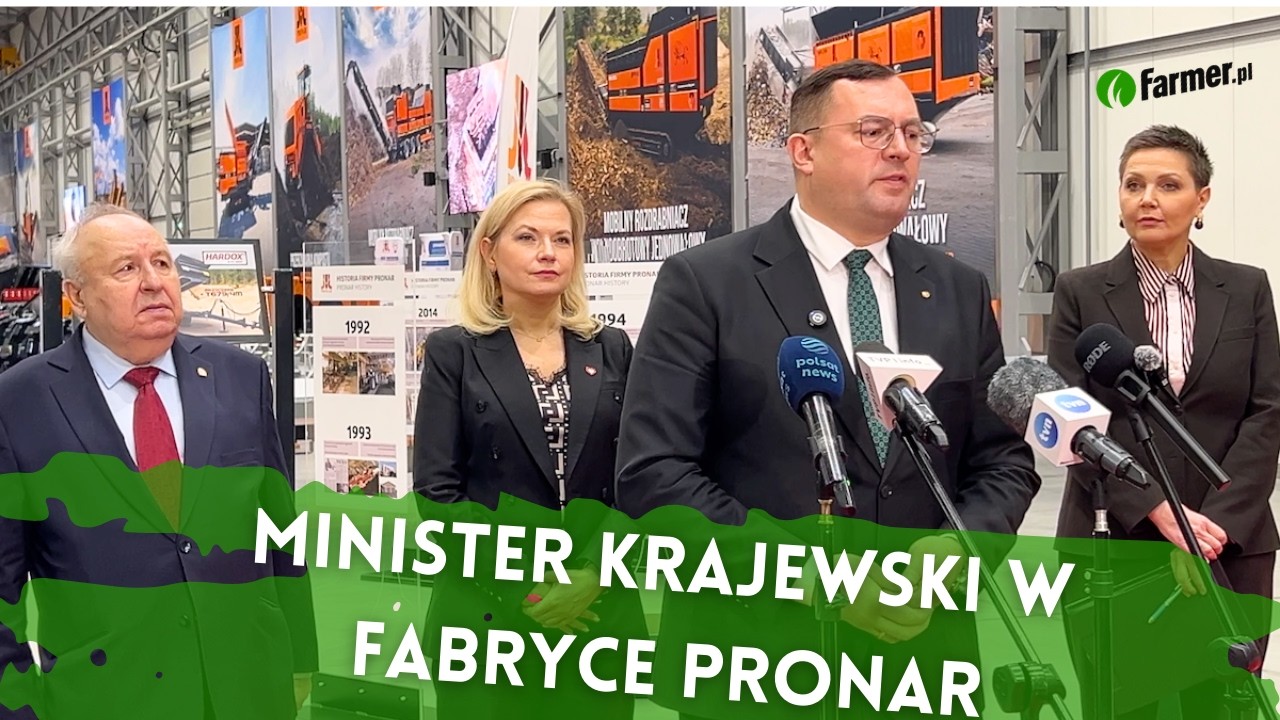 2,8 mld zł na zielone inwestycje i 300 tys. zł dla młodych rolnik&oacute;w z hodowlą - Krajewski w Pronarze