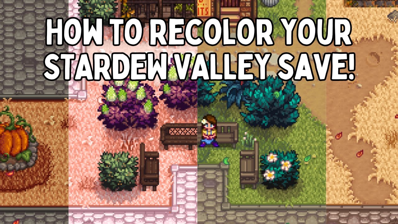 Мои любимые моды-реколоры Stardew Valley