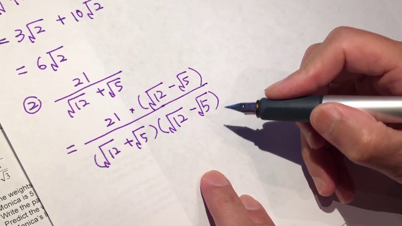 High school math - algebra 2 basic arithmetics 01 asmr
