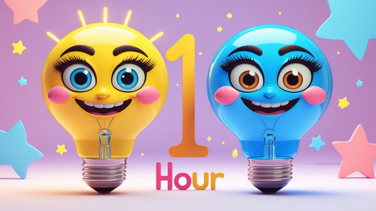 Lumi & Blue Full Compilation 🎵 1 Hour of Learning Songs for Kids | Colors, Shapes & Fun
