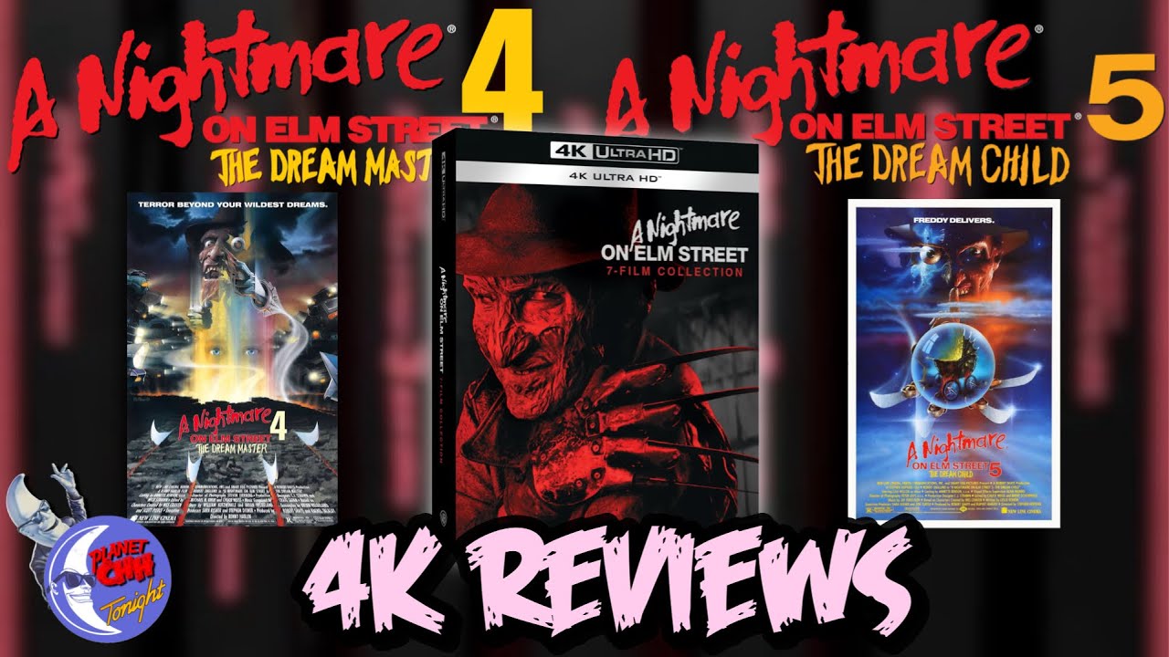 Обзор «Кошмара на улице Вязов 4 и 5» 4K | Dream Master и Dream Child UHD | Насколько хорош фильм?
