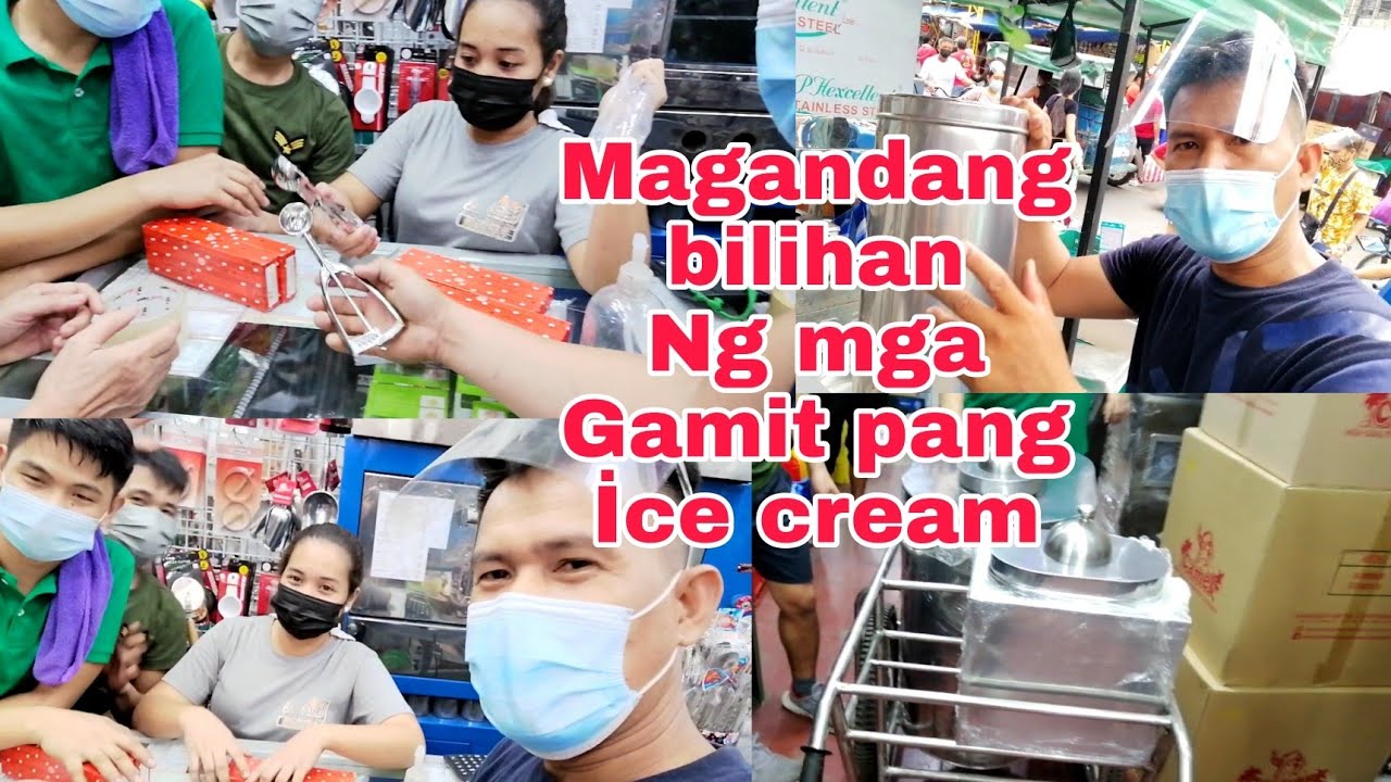 PART 1 | pamimili ng İCE CREAM equipment At ACTUAL demo. Sa İsa nating supporter.