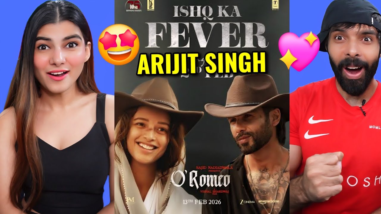 O’Romeo: Ishq Ka Fever Reaction | Shahid K, Triptii D | Sajid N | Vishal B | Gulzar | Arijit S