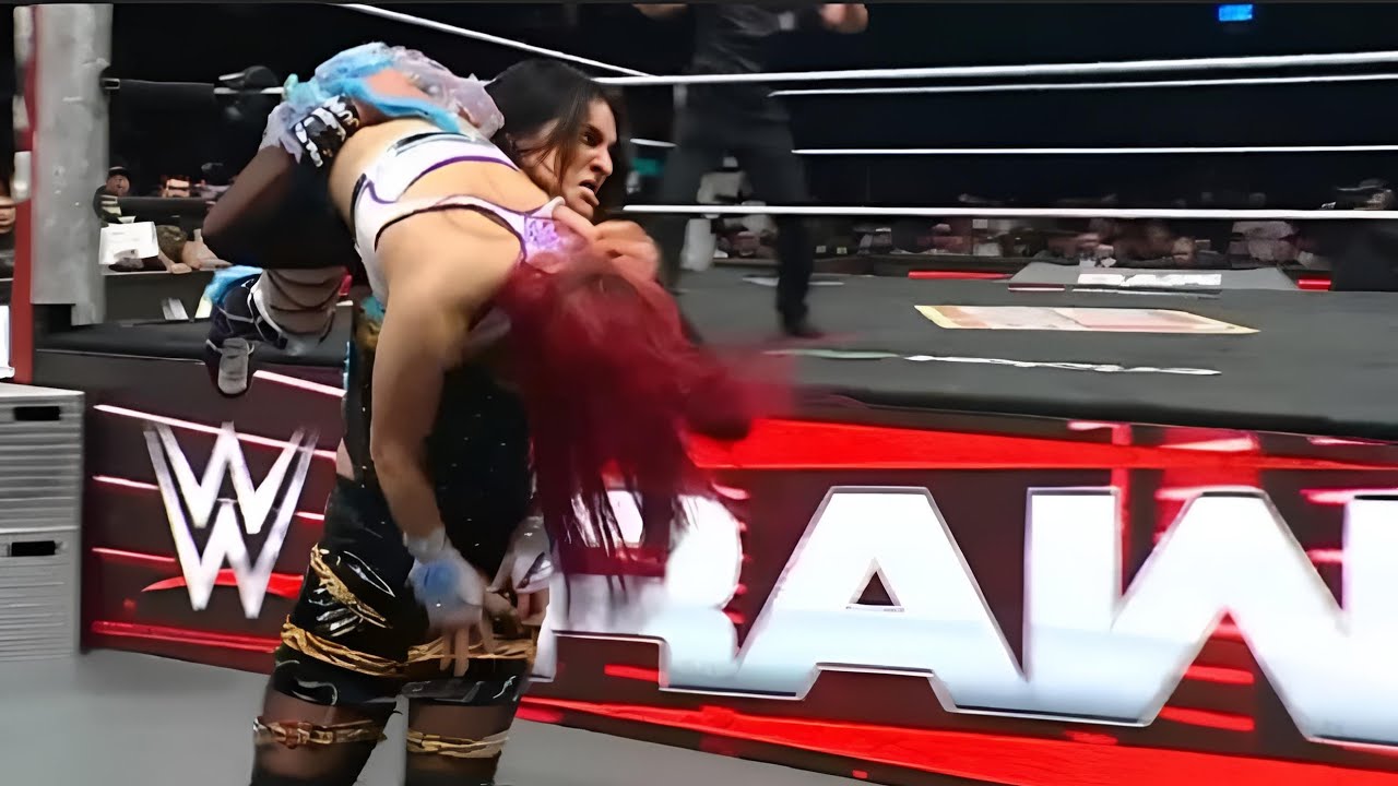 Who Won? Sky vs Lyra vs Raquel | Wwe Monday Night Raw@funnybaba
