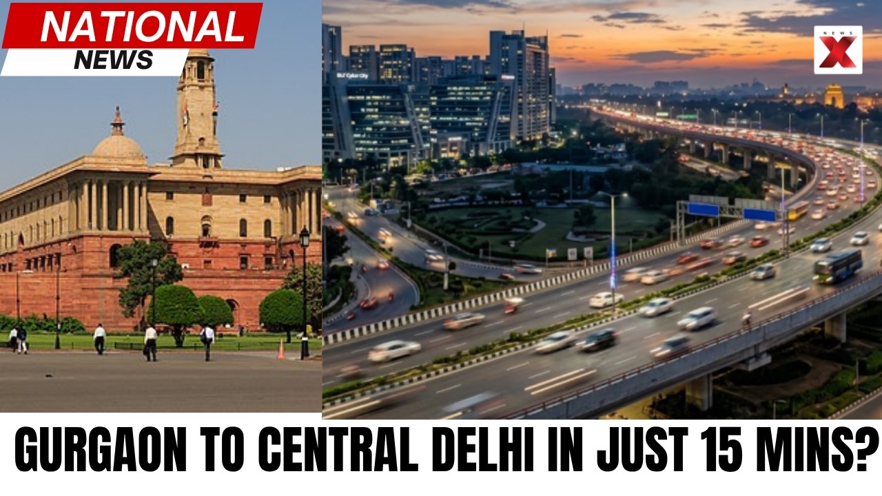 Delhi-Gurugram 15 min Commute Faces Test As Signal-Free Dream Approaches Reality |NewsX