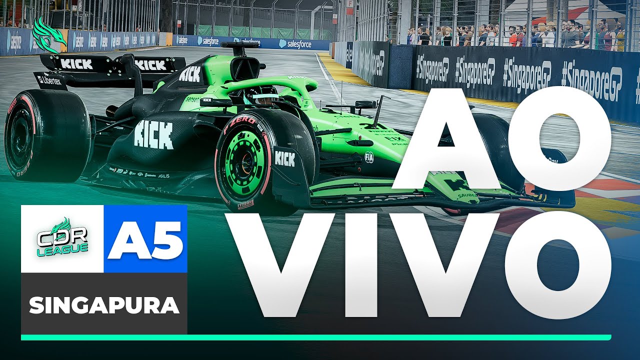 F1 25 - SÉRIE A5 - SINGAPURA | ETAPA 07  - CDR LEAGUE - T14