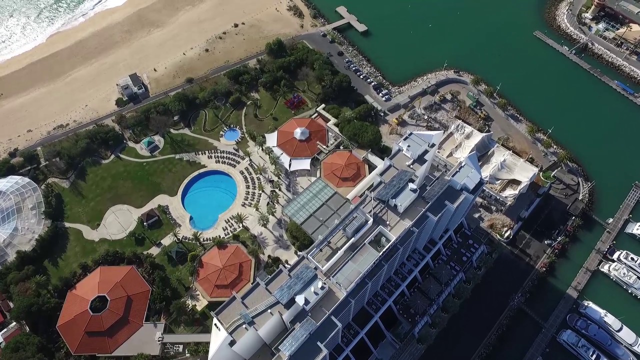 Drone flight, Vilamoura Marina, Algarve Portugal 2017
