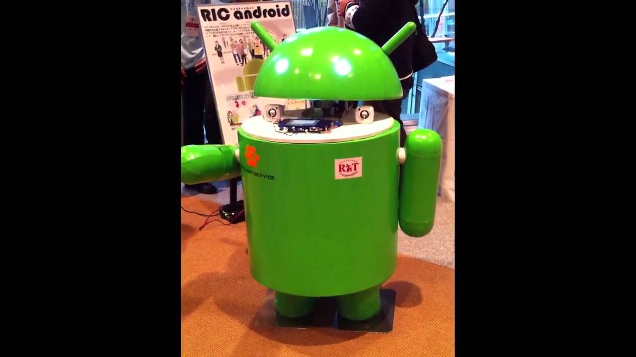 ドロイド君の受難 - Android robot takes it on the chin