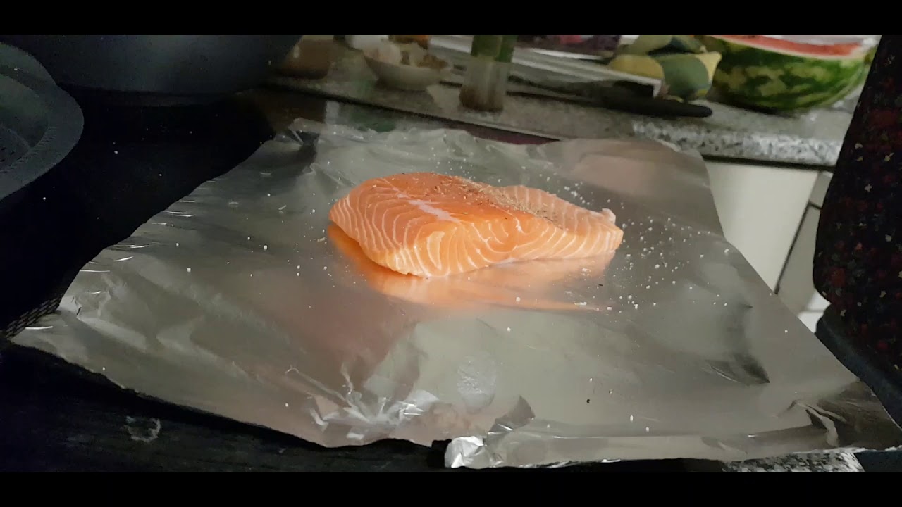 Salmón al vapor Thermomix TM6