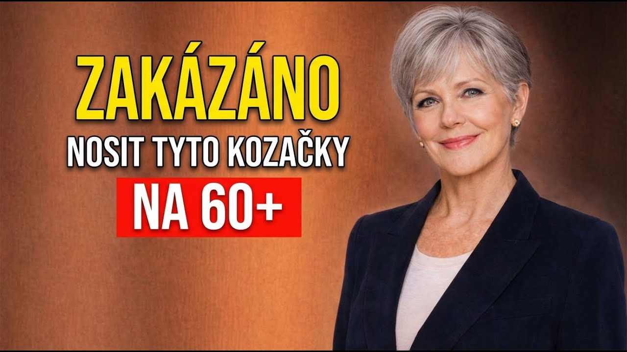TYTO Boty Po 60+ Nenoste – Dělají Tě Starší