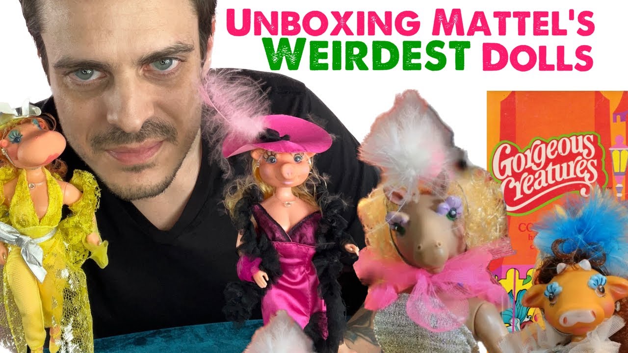 Unboxing Mattel’s Weirdest Dolls