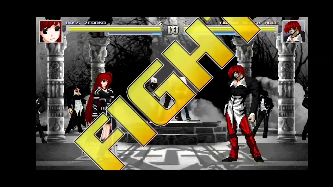 /bossmugen/ Boss Zeroko vs Yagami black hole 