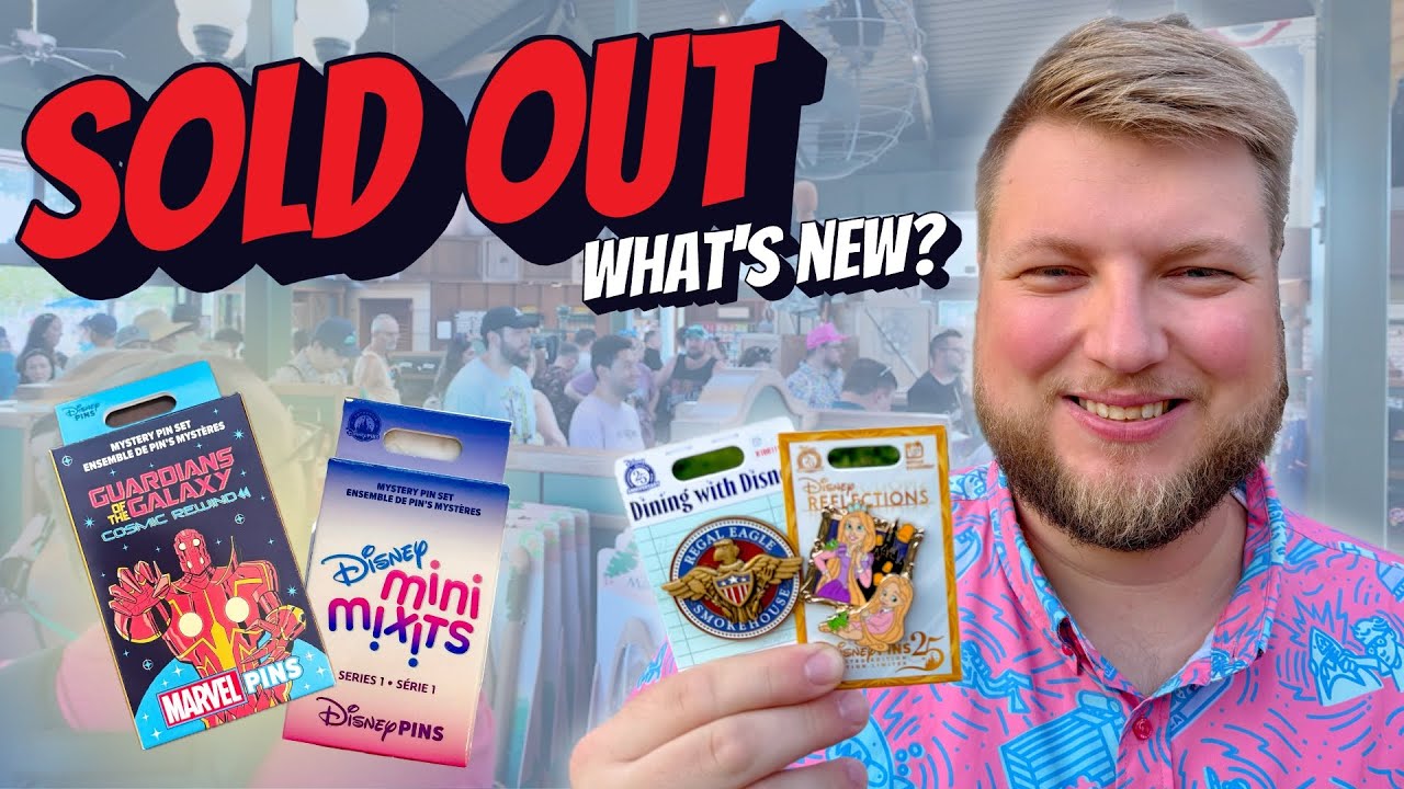 Disney Pin Drop Tuesday | They Sold Out Before the Park Even Opened?! + Searching for Wave B Pins
