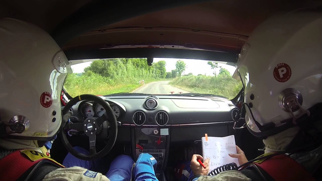 Porsche Cayman Embarquee ES 4 Rallye de Bretagne 2014