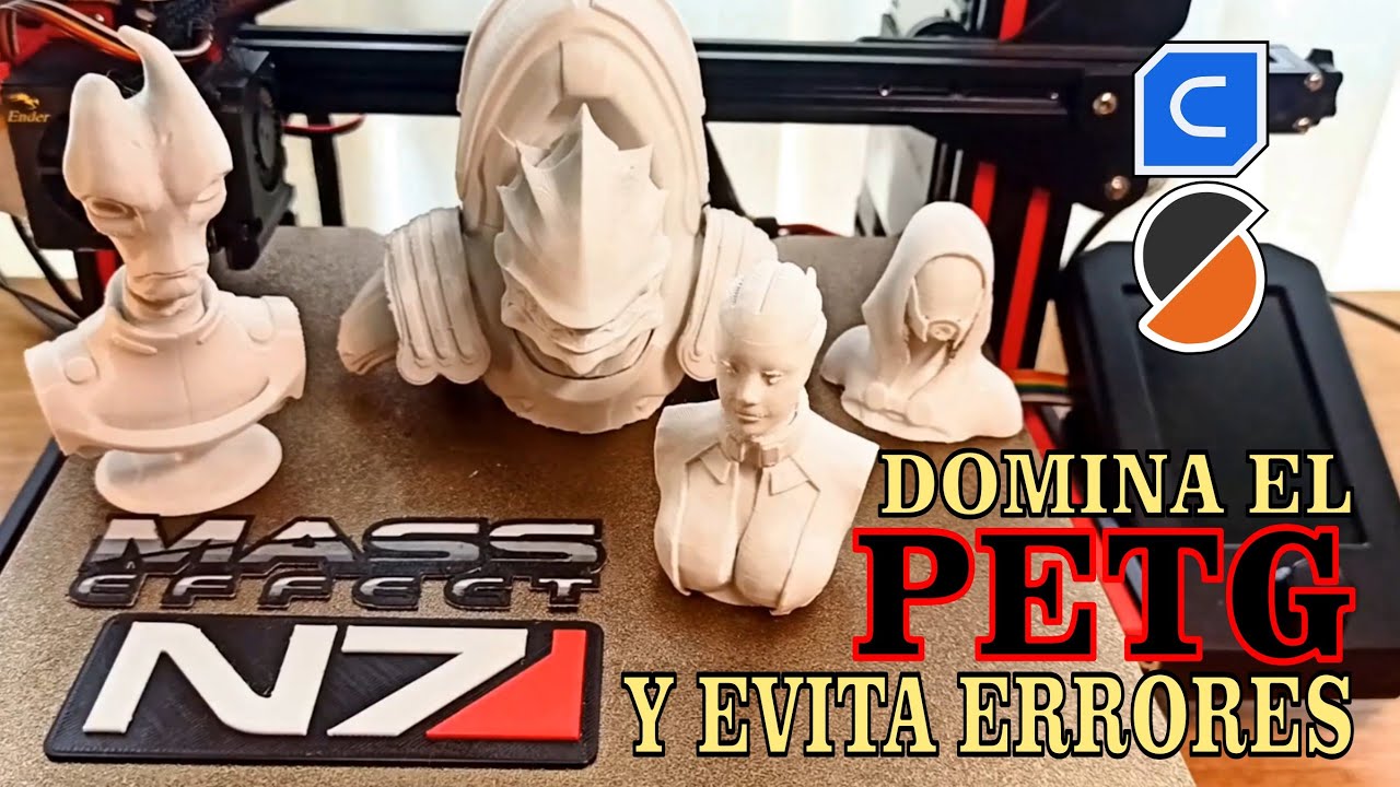 Cómo imprimir PETG sin fallos en impresión 3D: ajustes, errores y soluciones