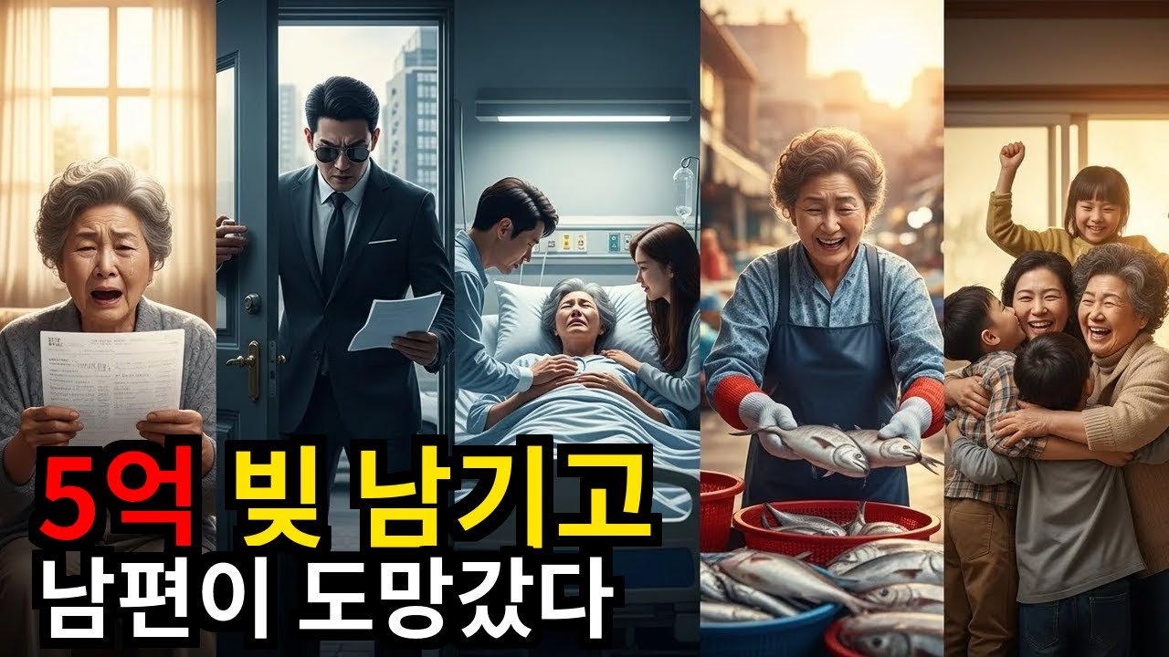 5억 빚 남기고 남편이 도망갔다