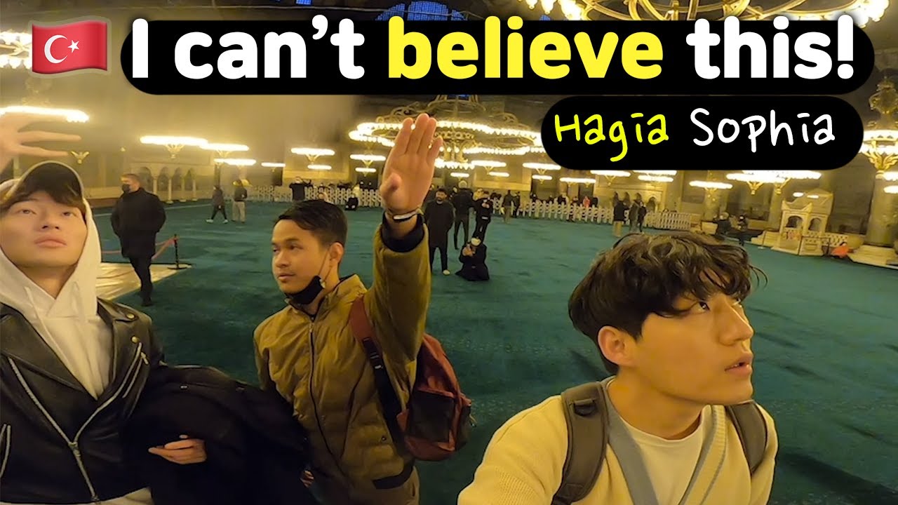 🇹🇷 Can I go inside Hagia Sophia?!  *Unbelievable!