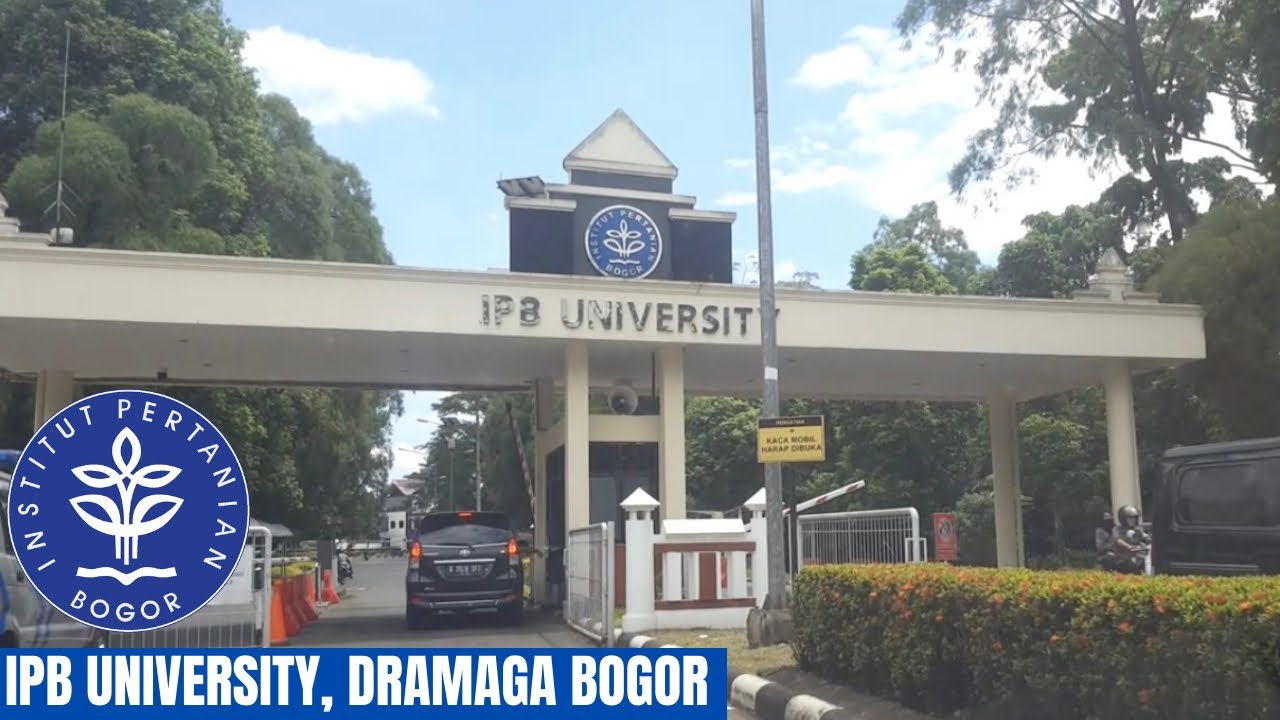Driving To IPB UNIVERSITY Dramaga Bogor, Institut Pertanian Bogor #drivingaround