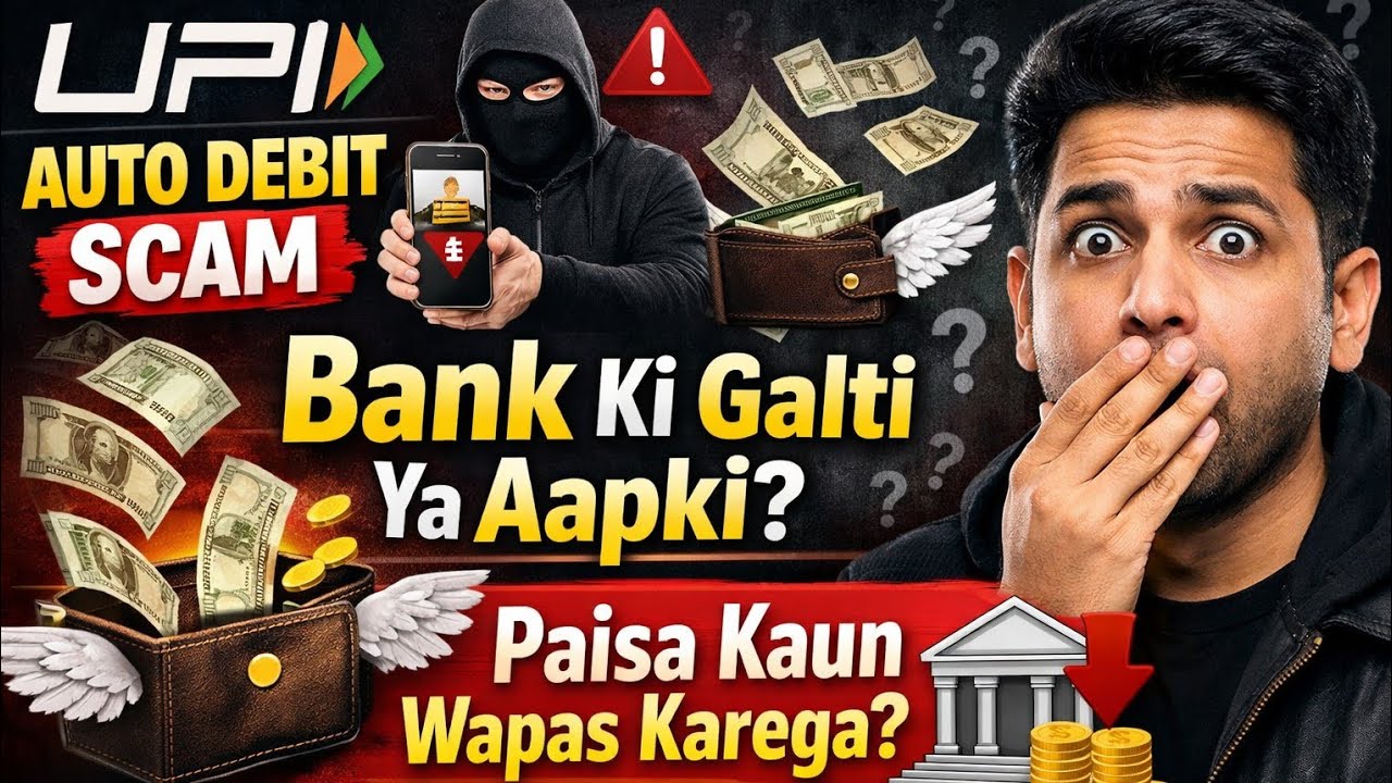 UPI Auto Debit Scam 😡 Bank ki Galti ya aapki ❓Paisa kaun wapas karega ll  @SonuPatelLLB 