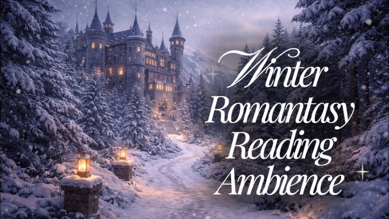 Winter romantasy reading ambience