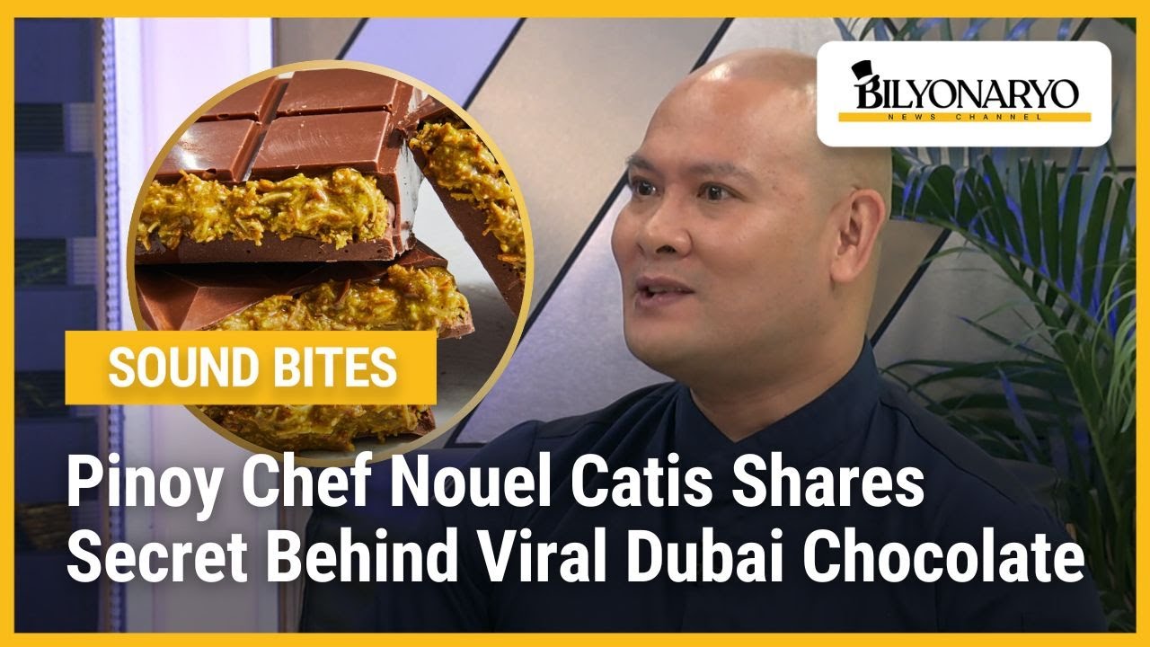 Pinoy Chef Nouel Catis Shares Secret Behind Viral Dubai Chocolate