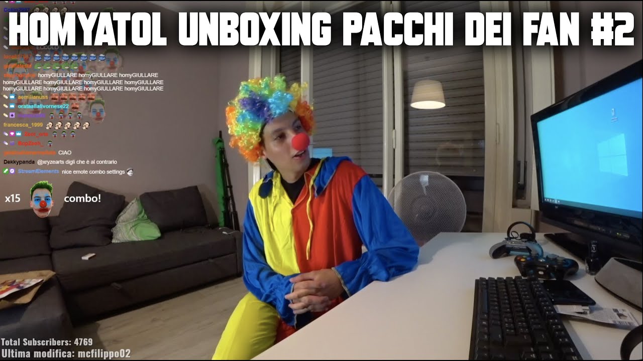 HOMYATOL UNBOXING PACCHI DEI FAN #2