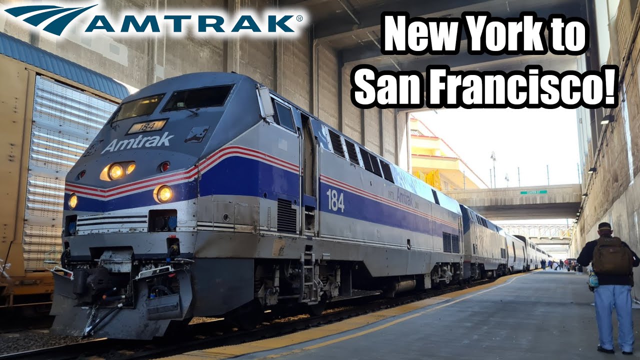 Из Нью-Йорка в Сан-Франциско на поезде Amtrak!