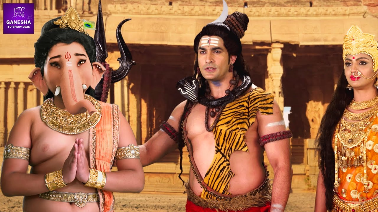 गणेश जी ने पुनः लौटाया महादेव को काशी का स्थान | Ganesh Ep 371 | Ganesha tv Show 2025
