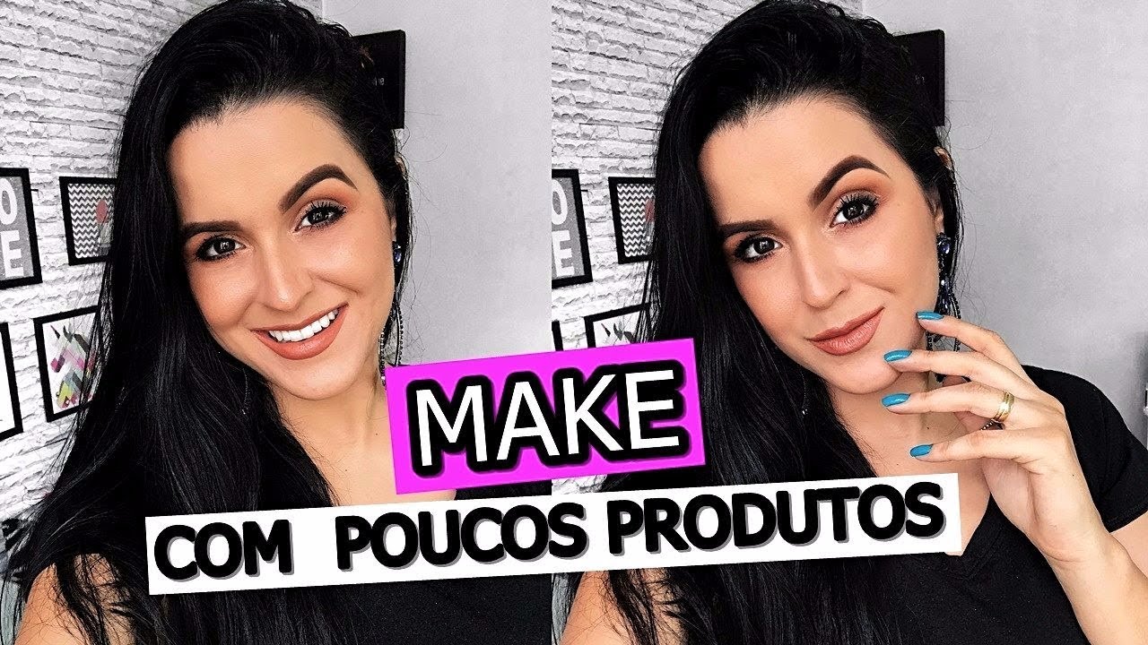 MAKE PRA QUEM NÃO SABE SE MAQUIAR - FÁCIL, SIMPLES, SEM DELINEADO E CÍLIOS POSTIÇOS