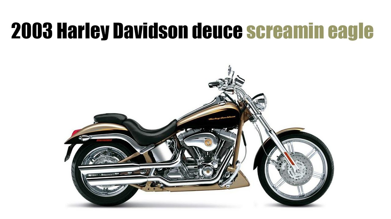2003 harley davidson deuce screamin eagle FXSTDSE