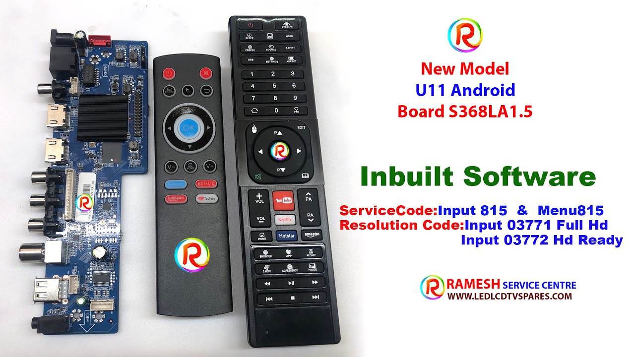 U11 Android Board Full demo and Specification s368la1.5