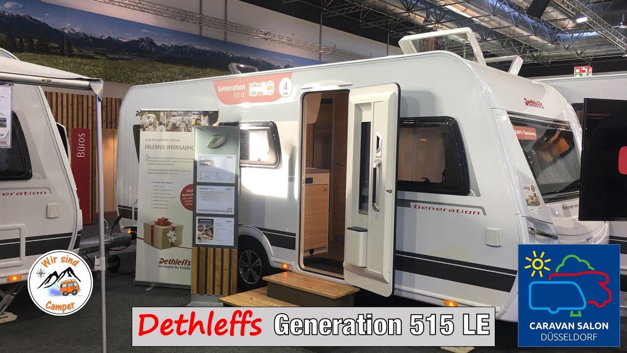 Vorstellung des Dethleffs Generation 515 LE auf dem Caravan Salon 2019