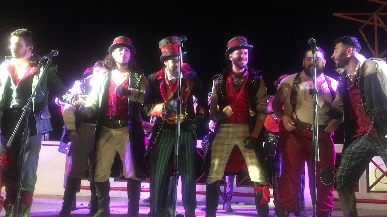 Comparsa Los mafiosos (Presentación Araka la kana) - Batalla de Coplas Trofeo Carranza 2018