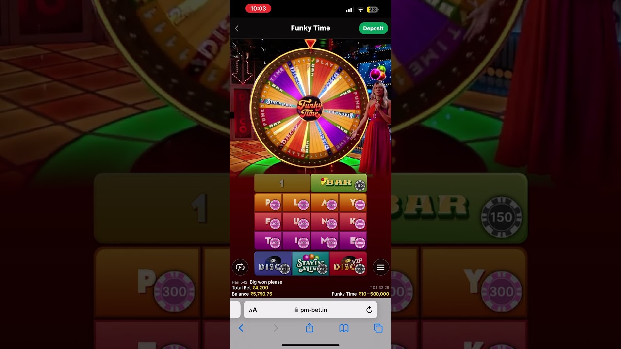 Funky time winning casino big win
