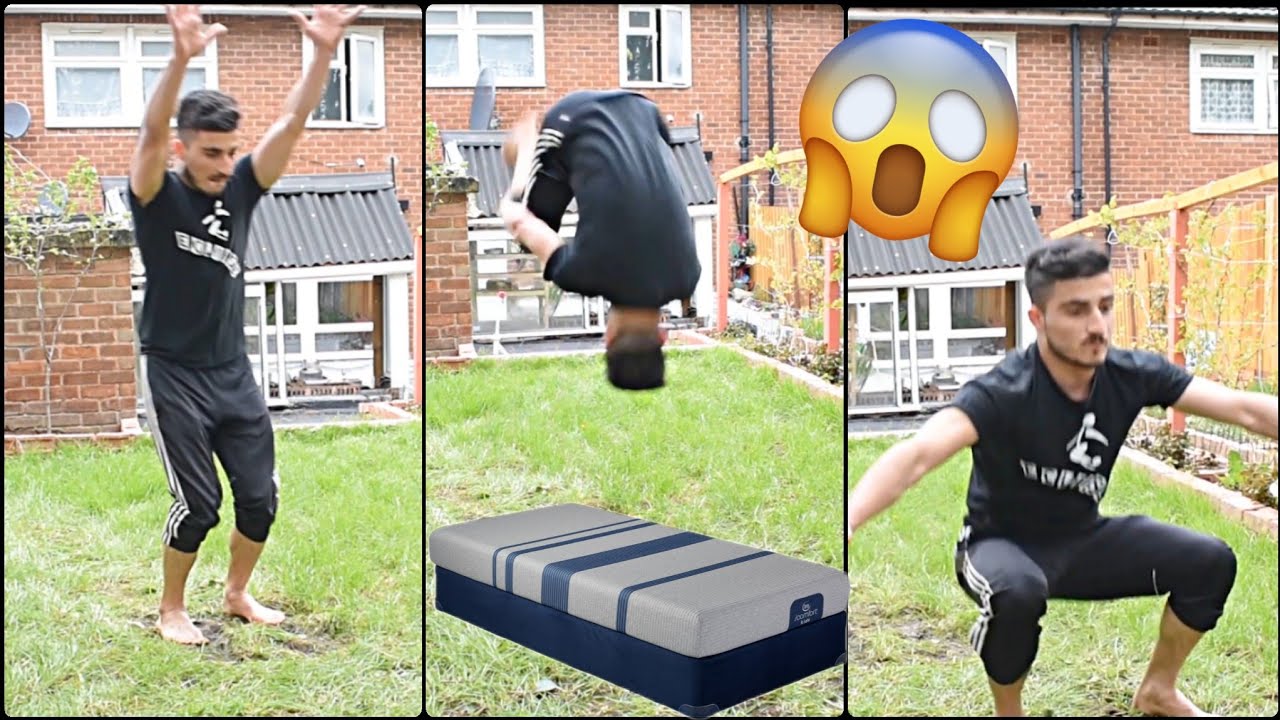 FRONT FLIP PROGRESSION ( I Learned front-flip in 30 minutes !!!! ) 2019