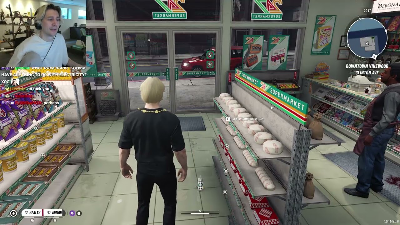 XQC PLAYS GTA RP NOPIXEL V (part 31)
