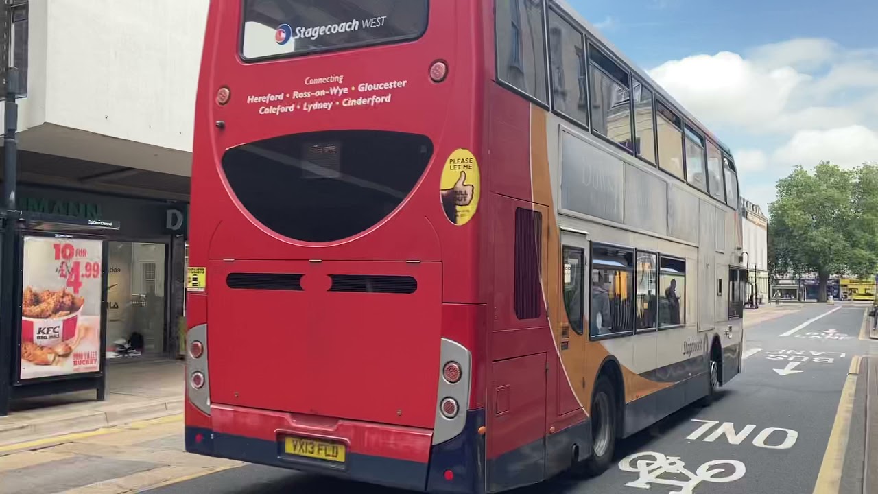 Stagecoach buses in Gloucester August 2021