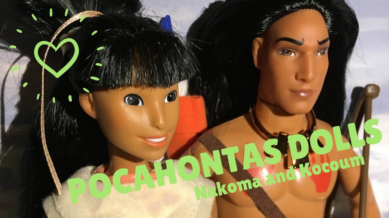 Disney's Pocahontas Dolls Nakoma and Kocoum Toy Rewiew and Unboxing
