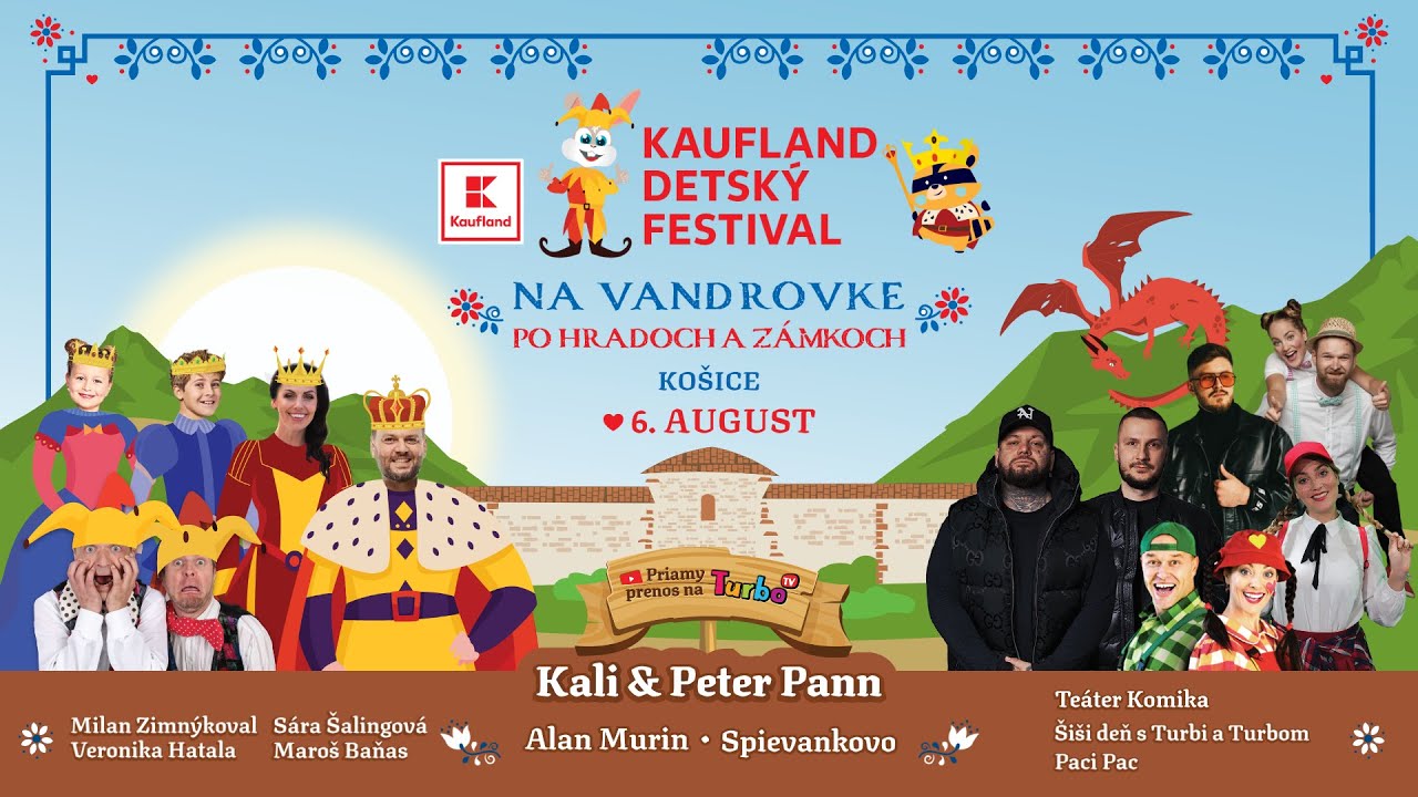 KAUFLAND DETSKÝ FESTIVAL - Na vandrovke po hradoch a zámkoch