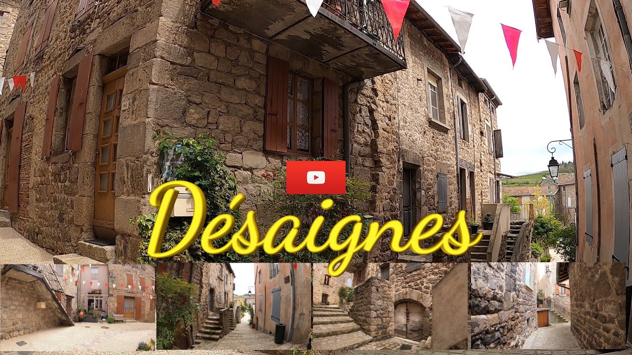Désaignes est un village de caractère de l'Ardèche  situé en région Auvergne-Rhône-Alpes.