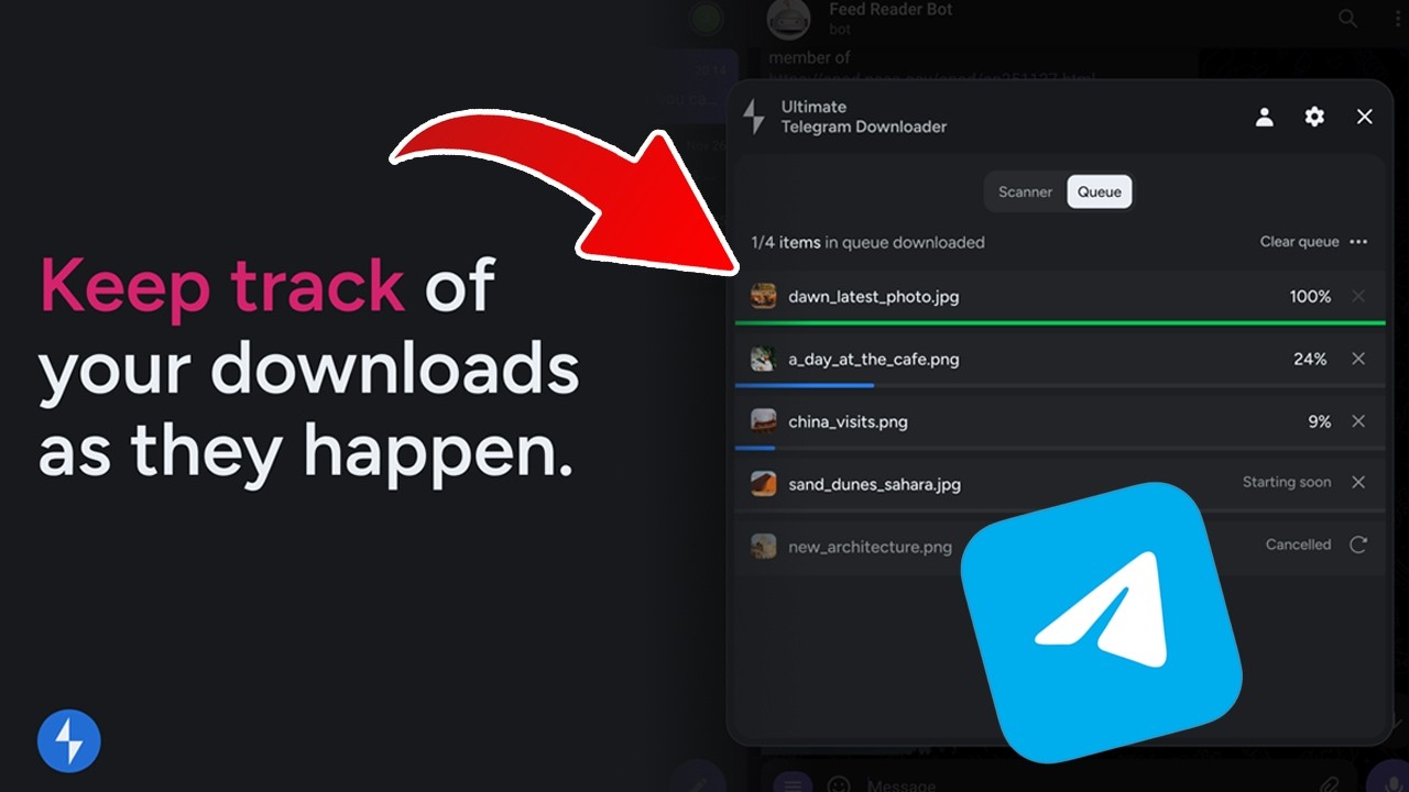 Download Telegram Restricted Content Fast on PC and Mac