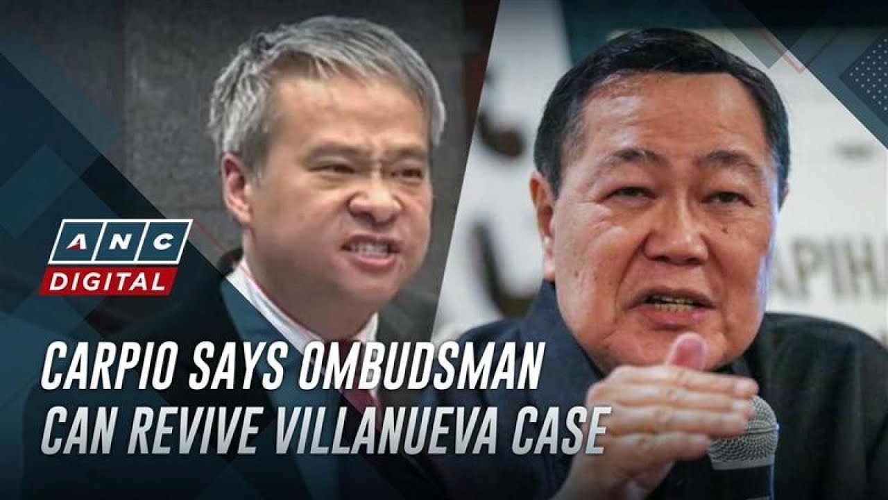 Ex-SC Justice Carpio weighs in on flood control scandal, Villanueva case reversal | ANC