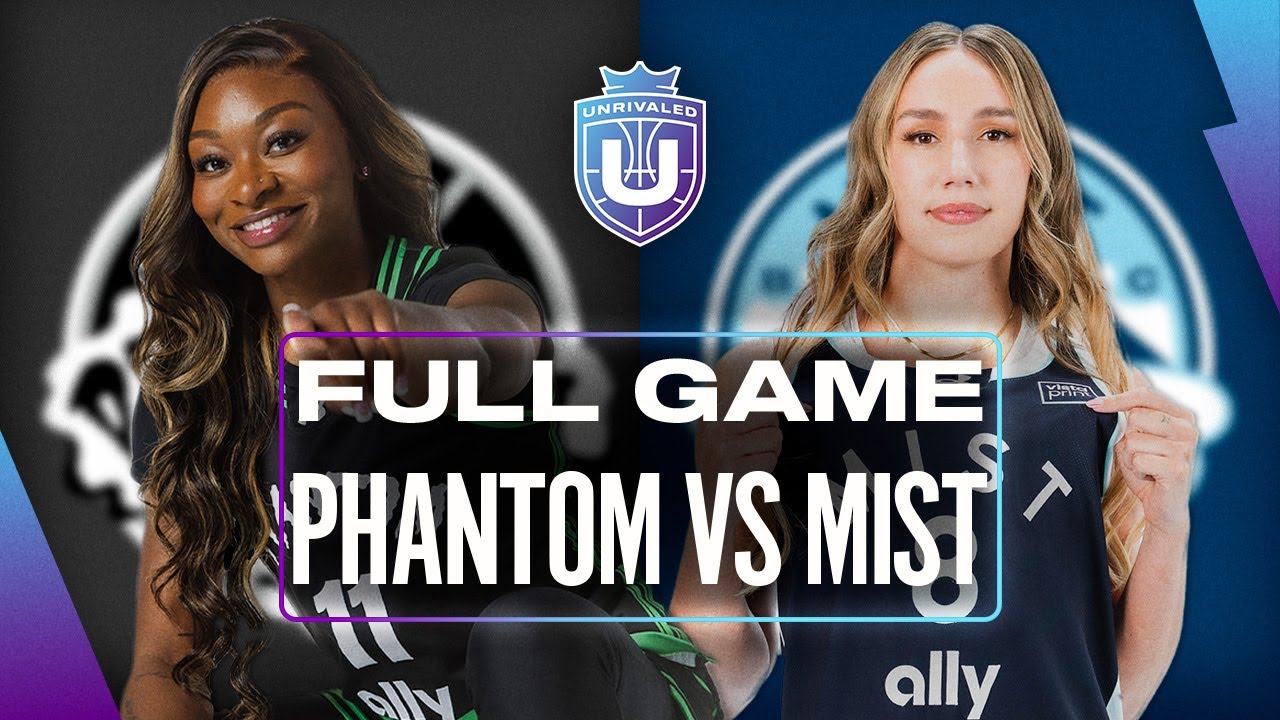 FULL GAME: PHANTOM vs. MIST | Jan 12, 2026 | Unrivaled Basketball
