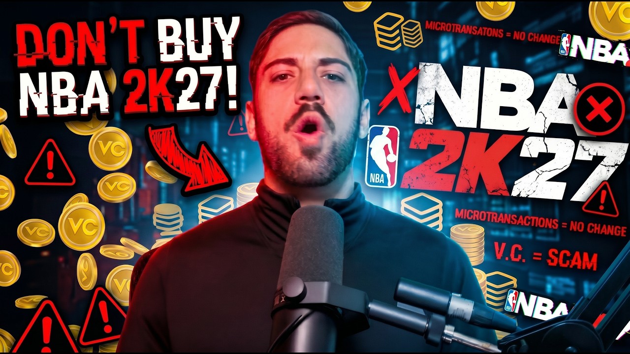 Не покупайте NBA 2K27. *полный срыв*