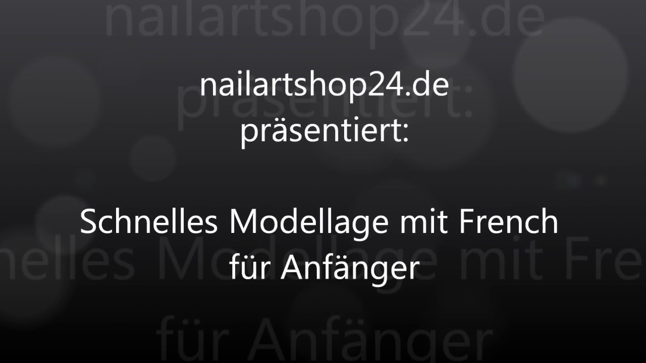 Schnelle Gelnägel mit French Tip: super einfach für Anfänger