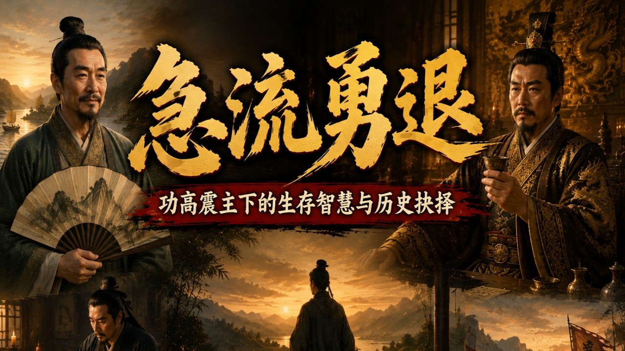 范蠡：真正的大丈夫，既能入世建功，也能出世全生。功成不退，必死无疑：千年功臣的真正生存智慧 #趣说古野史