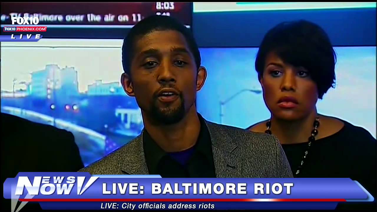 FNN: Baltimore Mayor Stephanie Rawlings-Blake Responds to Riots, Sets Curfew